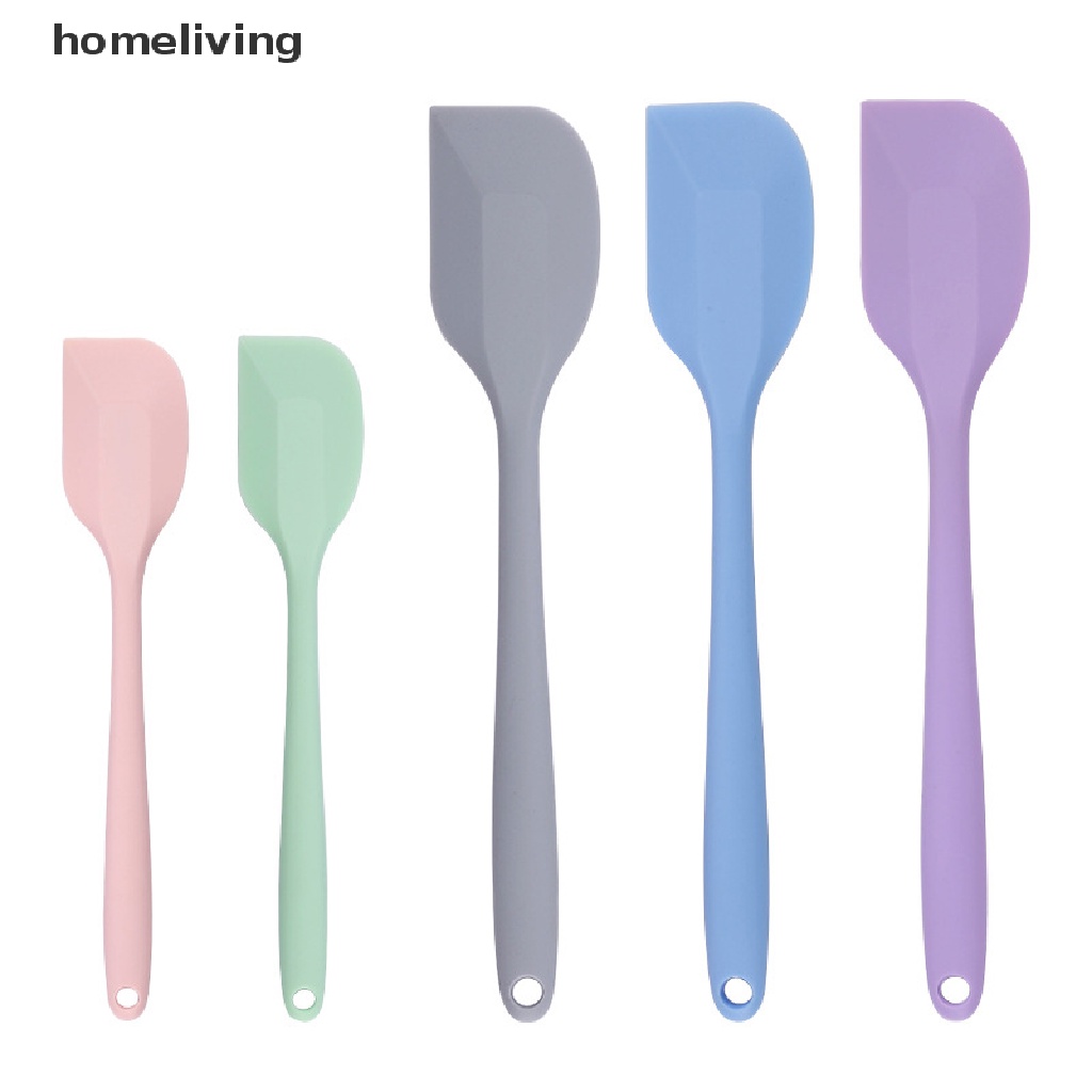 1 Cây Phới Dẹt Chất Liệu Silicone Dùng Để Trộn Bột Làm Bánh Tiện Dụng