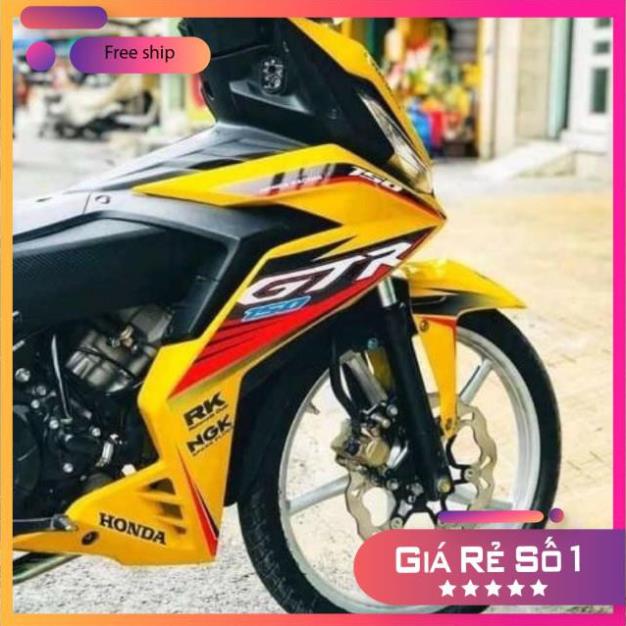FREE SHIP + QUÀ TẶNG Tem rời Winner GTR dán xe vàng