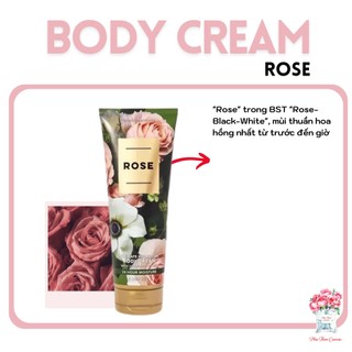 Kem dưỡng thể bath & body works rose mùi hoa hồng nhẹ nhàng cấp ẩm cho da 226g