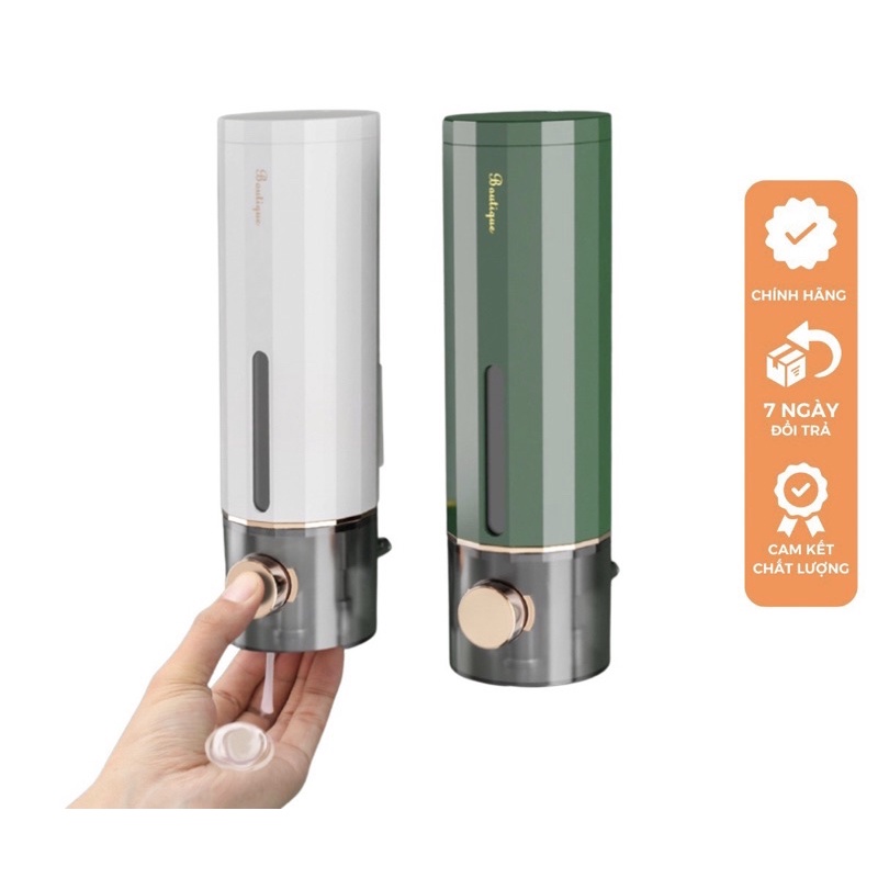 Hộp Đựng Nước Rửa Tay, Dầu Gội Đầu - Bình Đựng Gel Sữa Tắm Đa Năng Gắn Tường 450ml Cho Phòng Tắm Nhà Vệ Sinh,