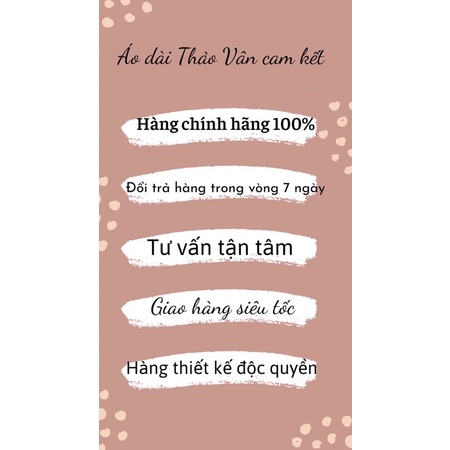 Áo dài cách tân thiết kế tay lỡ phối hoa nhí màu xanh lá mạ -TV214