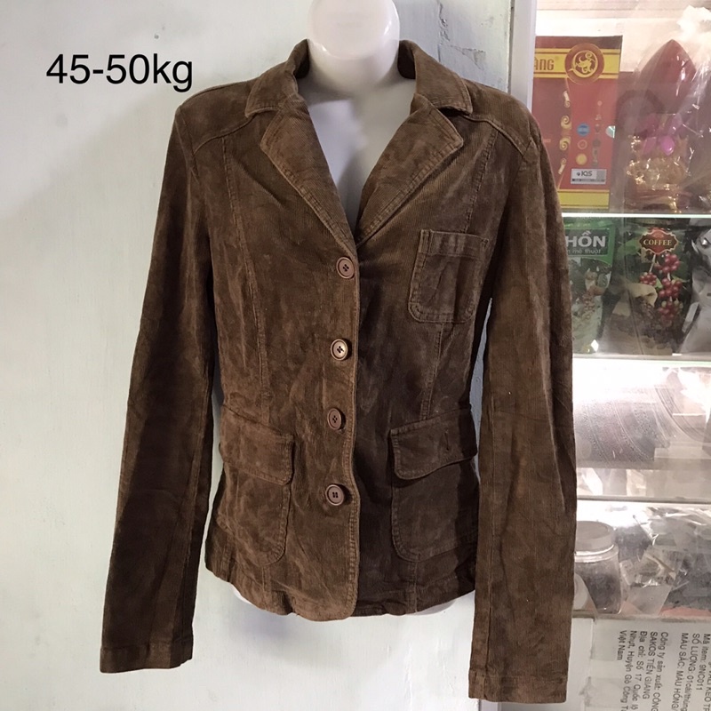 Hàng si tuyển. ÁO VES CÔNG SỞ VẢI NHUNG TĂM CHO NỮ  ms D10