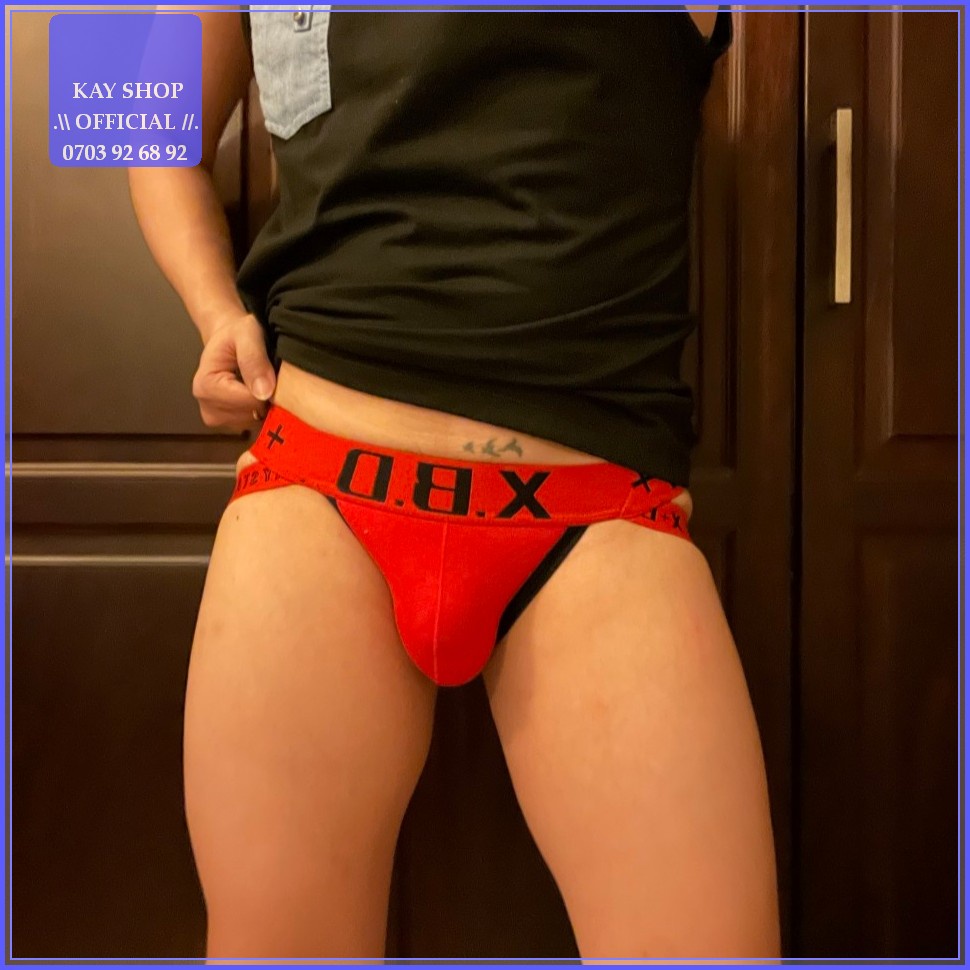 Quần lót jockstrap sexy dây nâng mông nam PLUS - Quần sịp nam hở mông quyến rũ