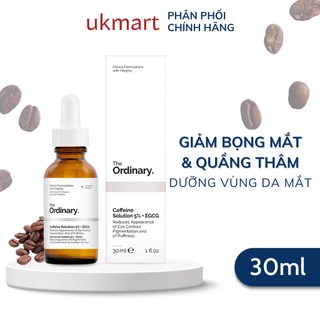 Serum mắt Caffeine Solution 5% + EGCG - The Ordinary 30ml