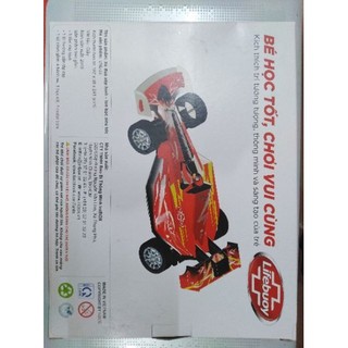 Xe đua xếp hình - ion bạc siêu tốc (quà tặng Lifebuoy)