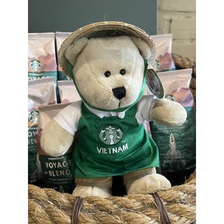 Gấu Starbucks chính hãng kèm nón
