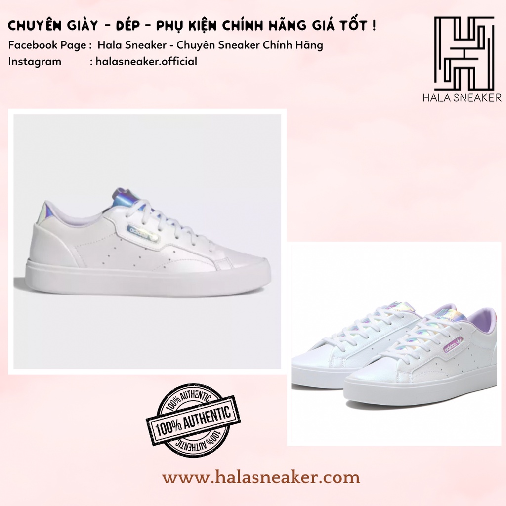 Giày Chính Hãng Adidas Sleek Hologram Purple I FY1265 - Authentic Shoes - Hala Sneaker