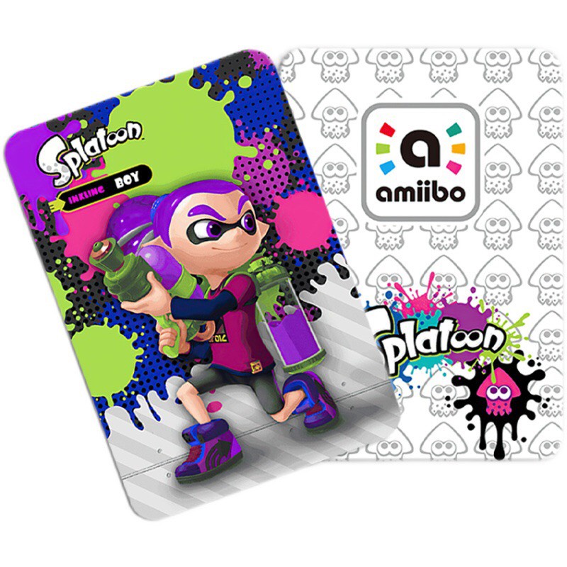Set 16 Thẻ Bài Đồ Chơi Splatoon 2 Amiibo Nintendo Switch