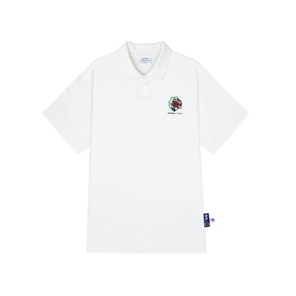 Áo Polo Levents Doraemon Mini Cat/ White !