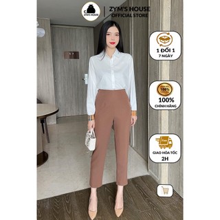 Quần baggy nữ cạp chần chỉ ZYM'S HOUSE K368