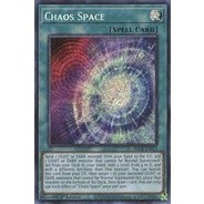 Thẻ bài yugi-oh tiếng anh: chaos space - blcr-en073 - secret rare 1st edition