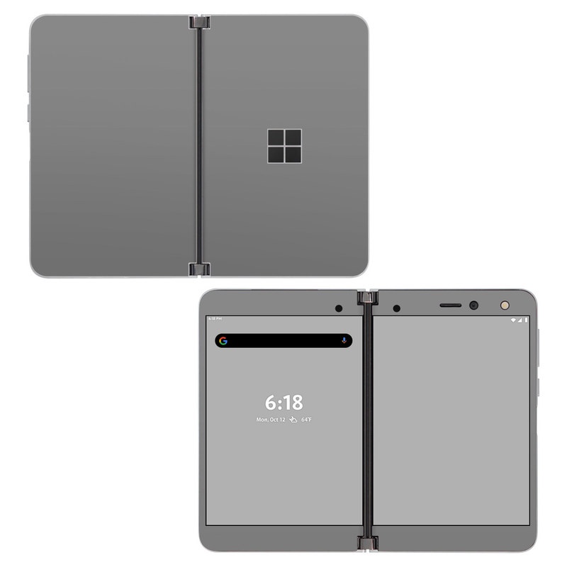 Skin decal dán Surface Duo mẫu Solid State Grey