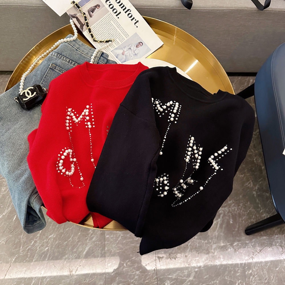 Áo Sweater Dáng Ngắn Phong Cách Thời Trang Năm Mới 2022