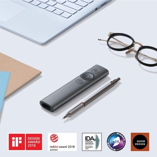 Bút trình chiếu Logitech Spotlight - Màu xám đen