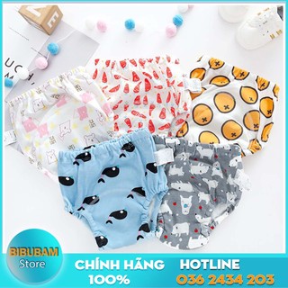Quần Tập Bỏ Bỉm 𝗚𝗼𝗼𝗱𝗺𝗮𝗺𝗮 6 Lớp Thoáng Khí_Chất Liệu Vải Cao Cấp Dành Cho Bé 4-17KG