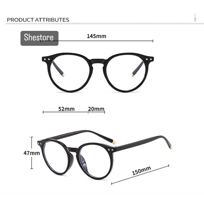 Kính Tròn Oversize