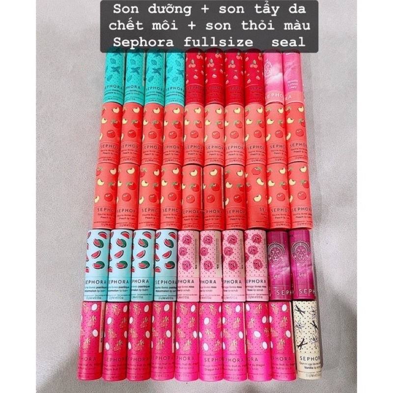 SON DƯỠNG/ SON TẨY TẾ BÀO CHẾT MÔI SEPHORA