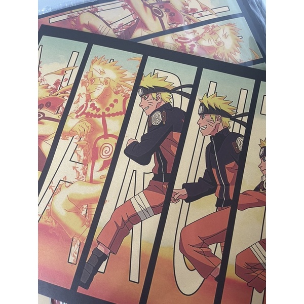 Poster Naruto B006 50.5*35cm Giấy Dán Tường Hình Nhân Vật Anime