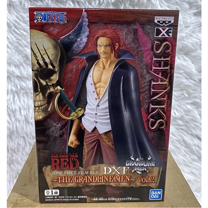 Mô hình One Piece DXF Film Red - Shanks tóc đỏ