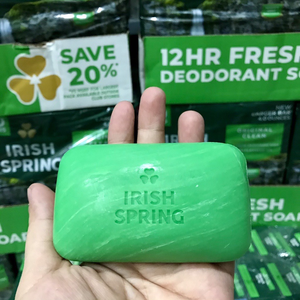 Mua Irish Spring Deodorant Soap Original Clean 113g [Chính Hãng] giá rẻ ...