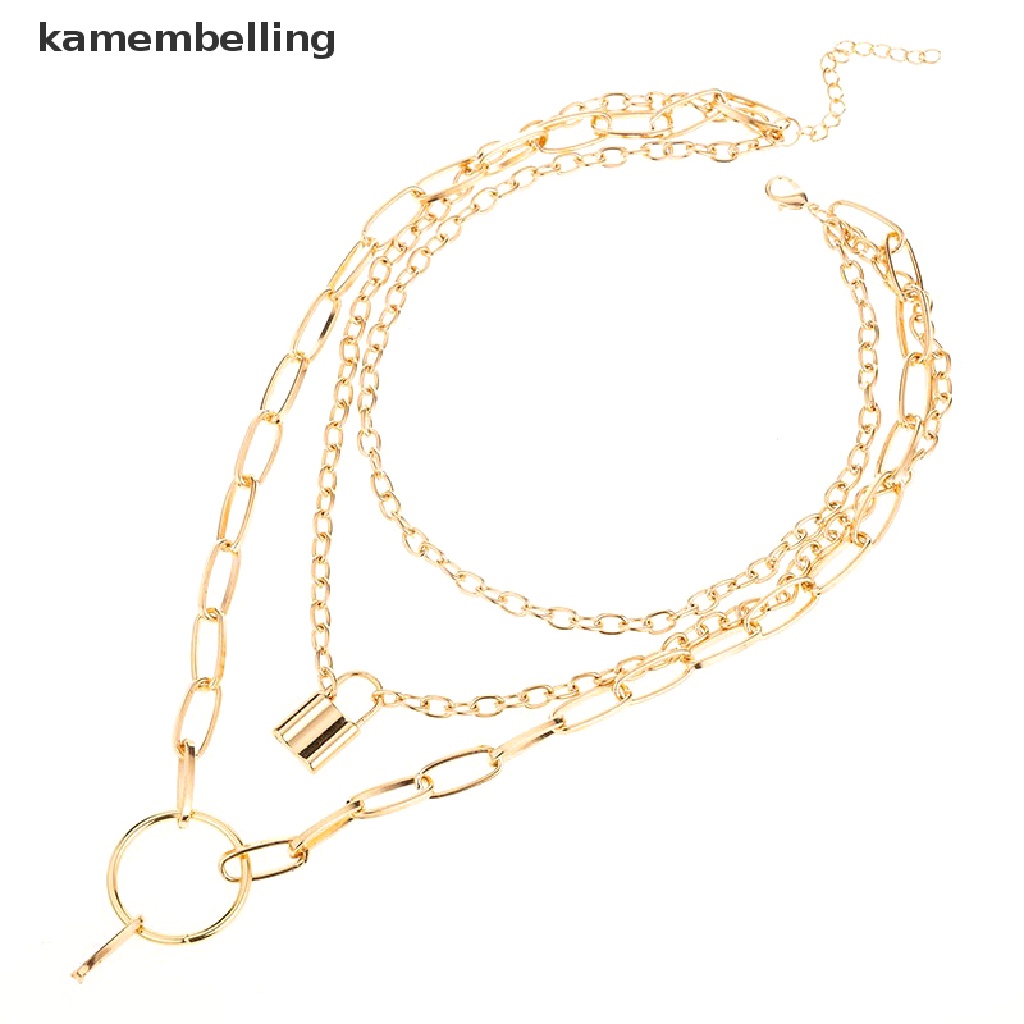 Vòng Cổ Choker Nhiều Lớp Bằng Hợp Kim Thời Trang Cho Nữ