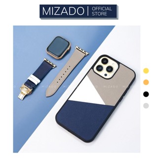 Dây da thủ công Epsom Mix màu 3 dành cho Apple Watch, đồng hồ thông minh, đồng hồ cơ MIZADO DDTC198