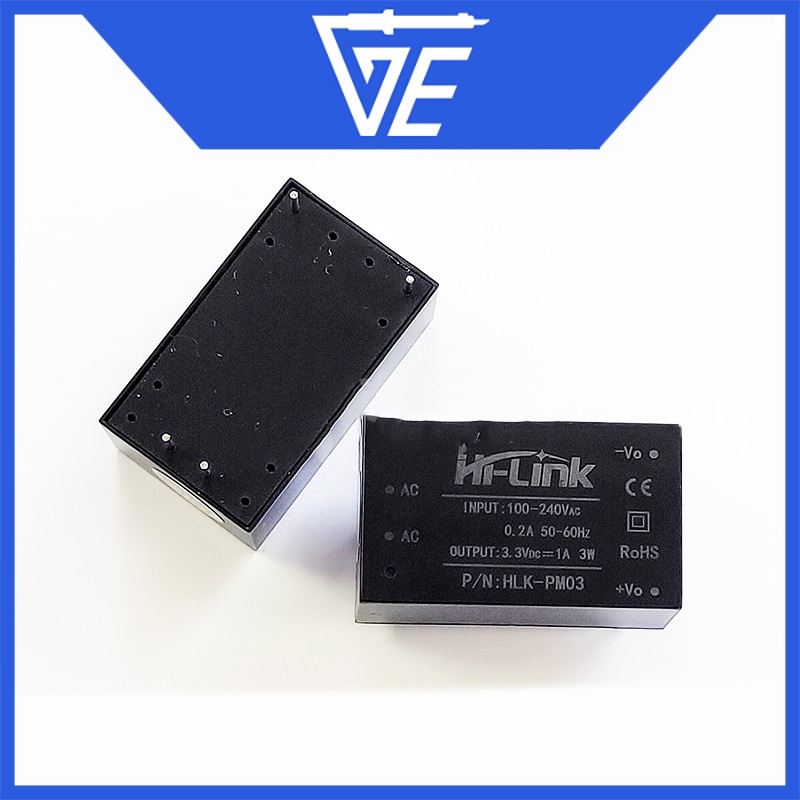 Mạch cấp nguồn cách li HLK-PM01 HLK-PM03 HLK-PM12 AC-DC 220V sang 5V/3.3V/12V
