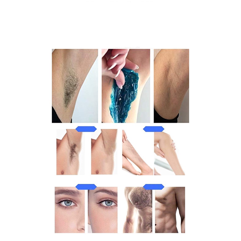 100g SÁP WAX LÔNG NÓNG HẠT ĐẬU HARD WAX BEAN