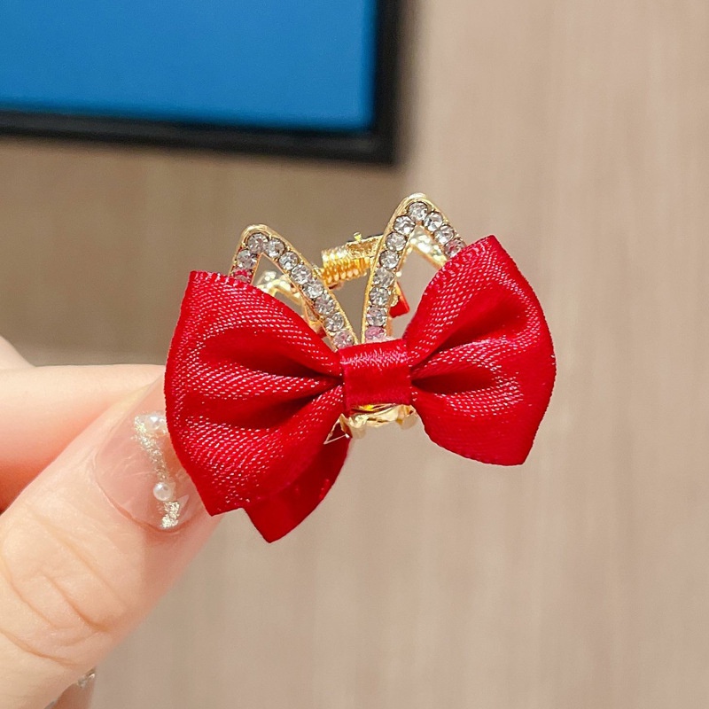 Kẹp Tóc Hình Tai Mèo Đính Đá Dễ Thương Cho Bé Gái