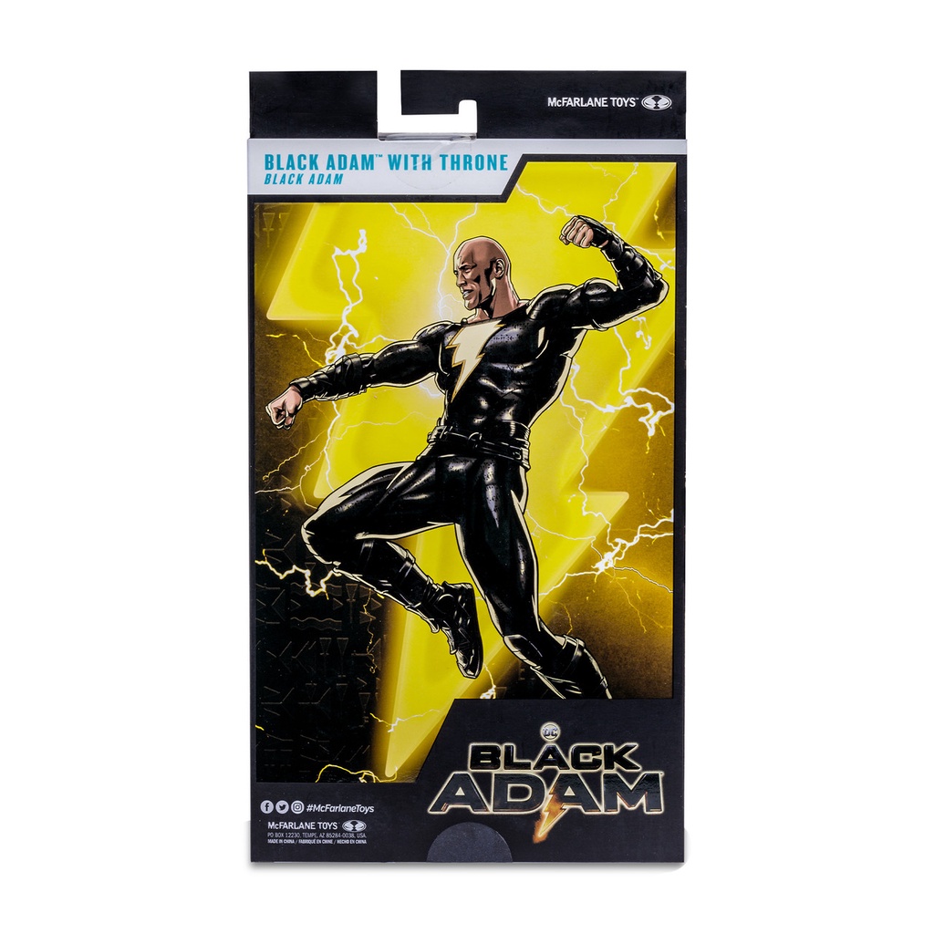 Mô hình McFarlane🦇DC Multiverse 7-inch🦇Black Adam 2022: Black Adam with Throne - Mcfarlane Toys Store Exclusive