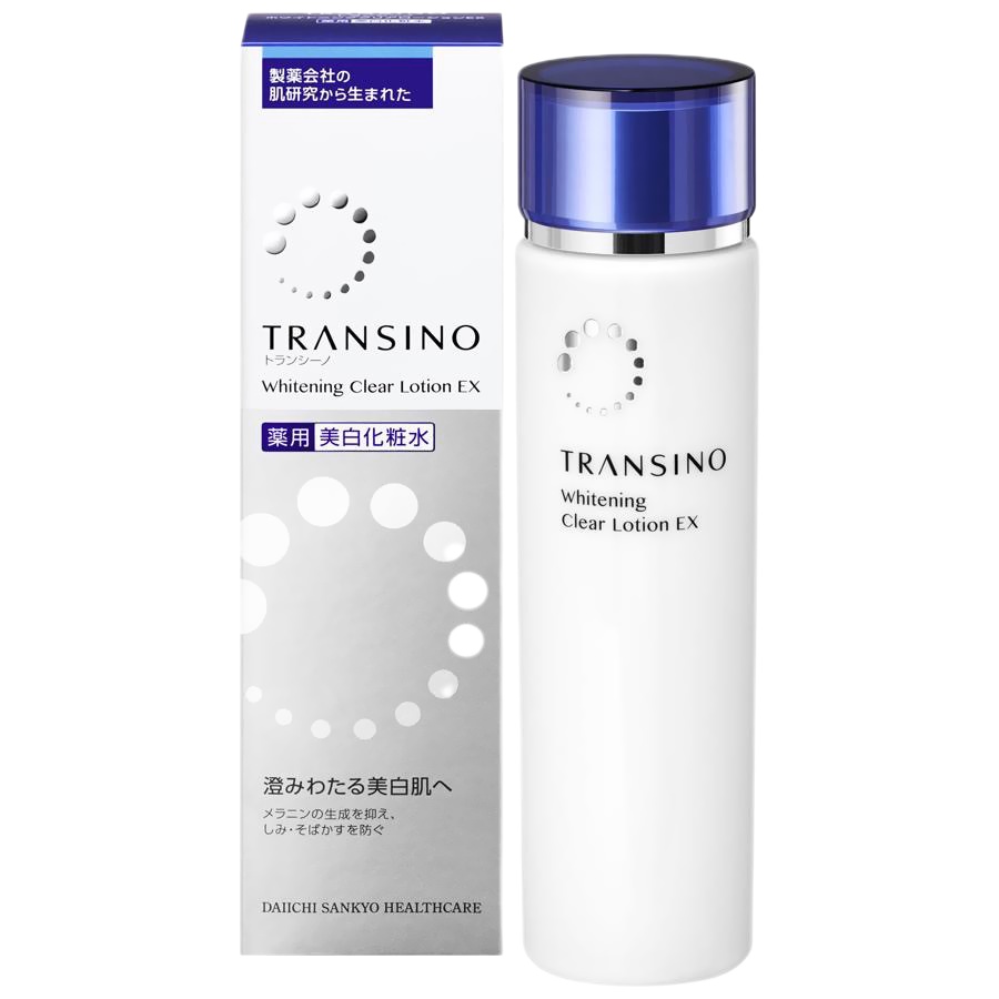 Nước Hoa Hồng Dưỡng Trắng Da TRANSINO Whitening Clear Lotion EX Thẩm Thấu Sâu Vào Da 150ml