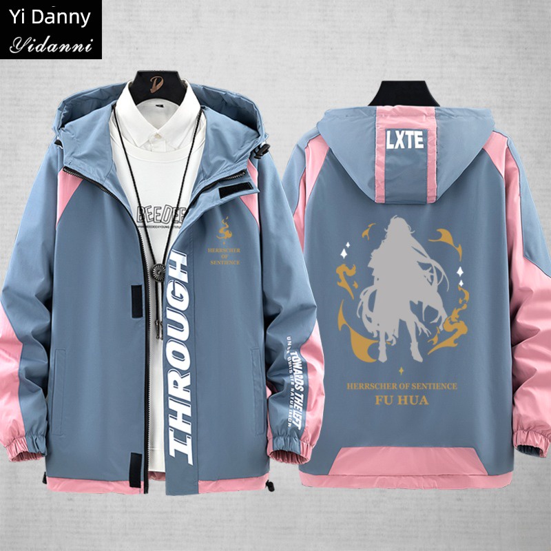 Honkai Impact 3 Fuhua knowledge of the Ruler clothes game around the hooded jacket men and women spring and autumn jacket teenagers