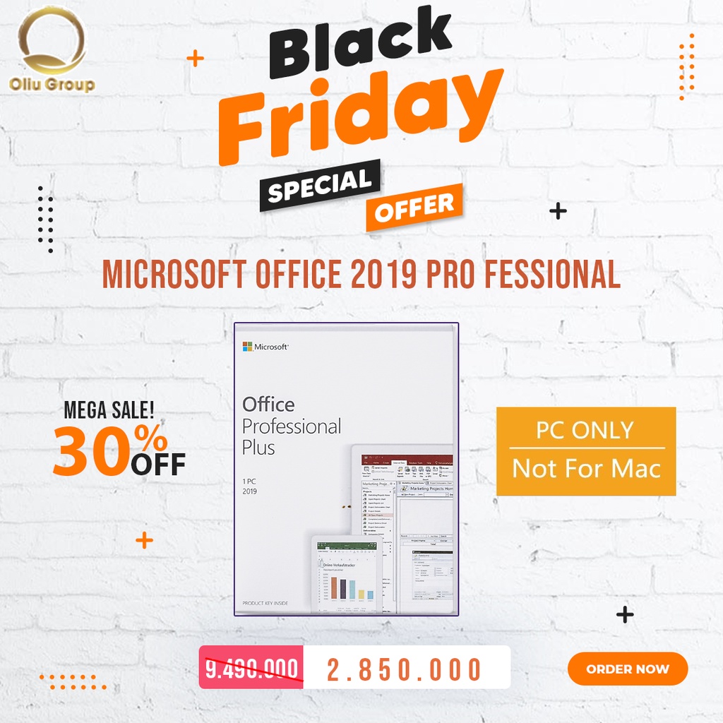 Phần mềm Microsoft Office Professional 2019 vĩnh viễn Word, Excel, PowerPoint | Outlook