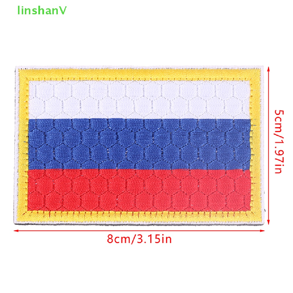 Miếng Vá Thêu Hình Cờ Nước Nga Quân Đội