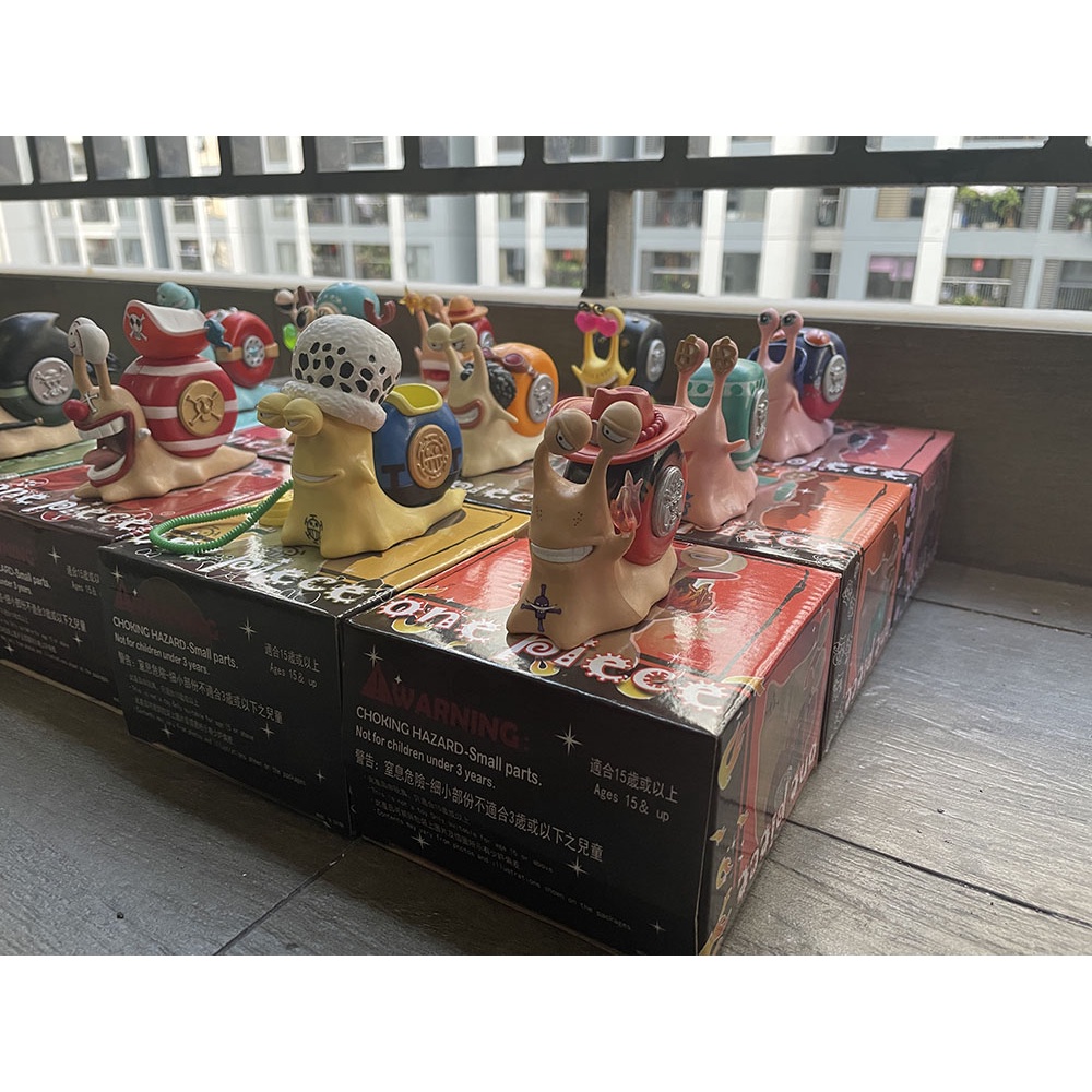 Mô hình den den mushin One Piece Băng Mũ Rơm