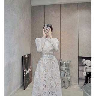 Váy ren hoa siêu xinh