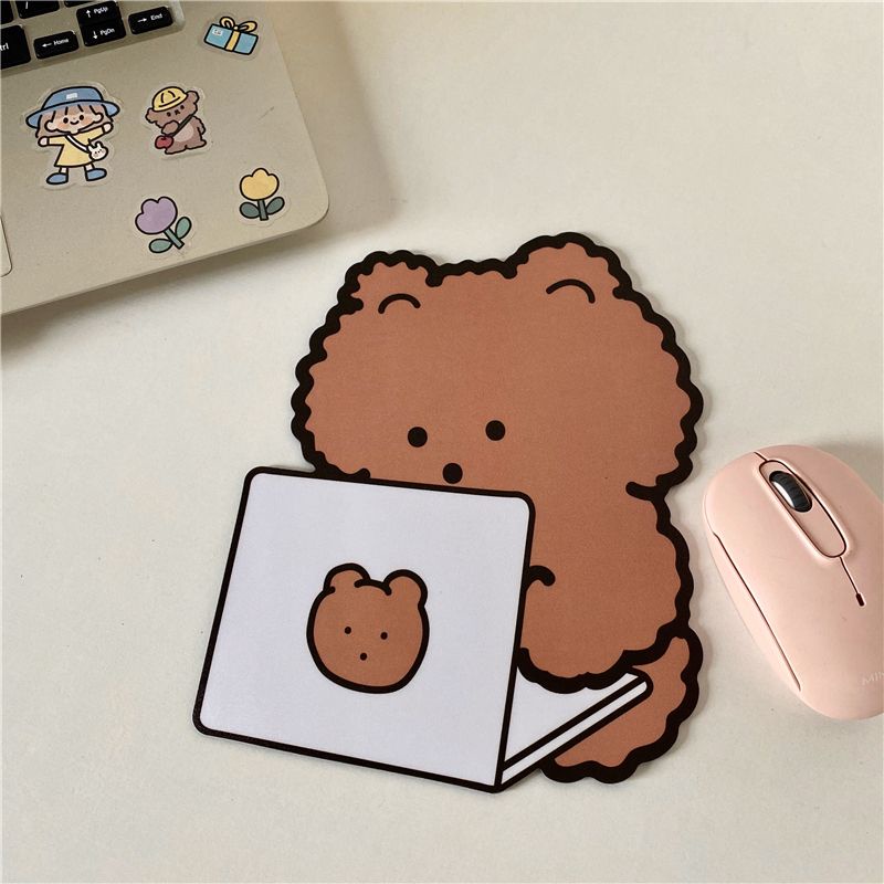 Tấm Lót Chuột Và Bàn Phím Máy Tính Cỡ Lớn Chống Trượt Chống Thấm Nước Hình Hoạt Hình Dễ Thương