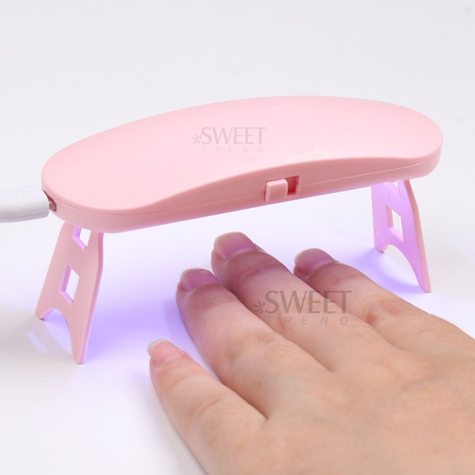 Đèn sấy khô sơn móng tay STZPRONAIL SACA053 hình vỏ trứng khủng long sạc USB