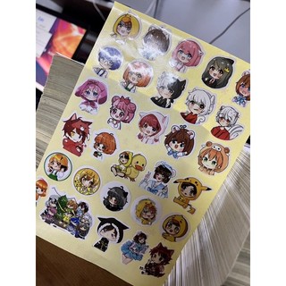 bộ siêu phẩm Sticker Hero Team hơn 80 miếng dán
