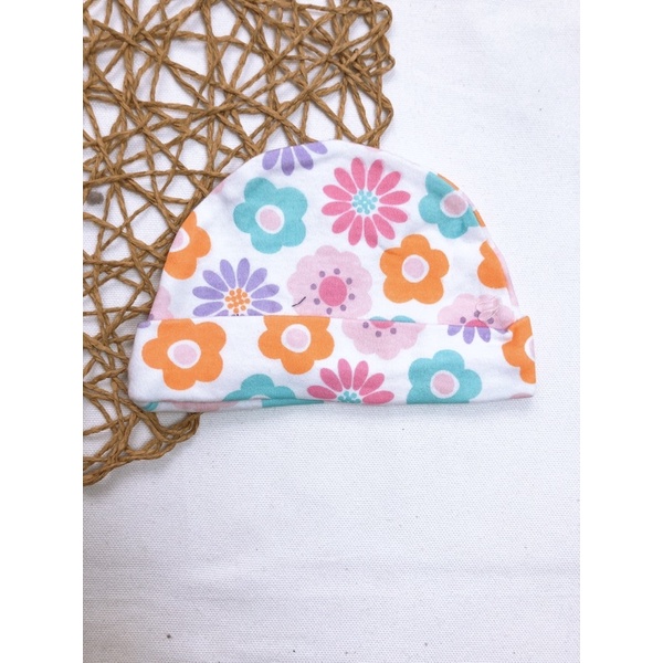 Mũ cotton 100% mềm mịn bé trai bé gái hàng xuất dư xịn