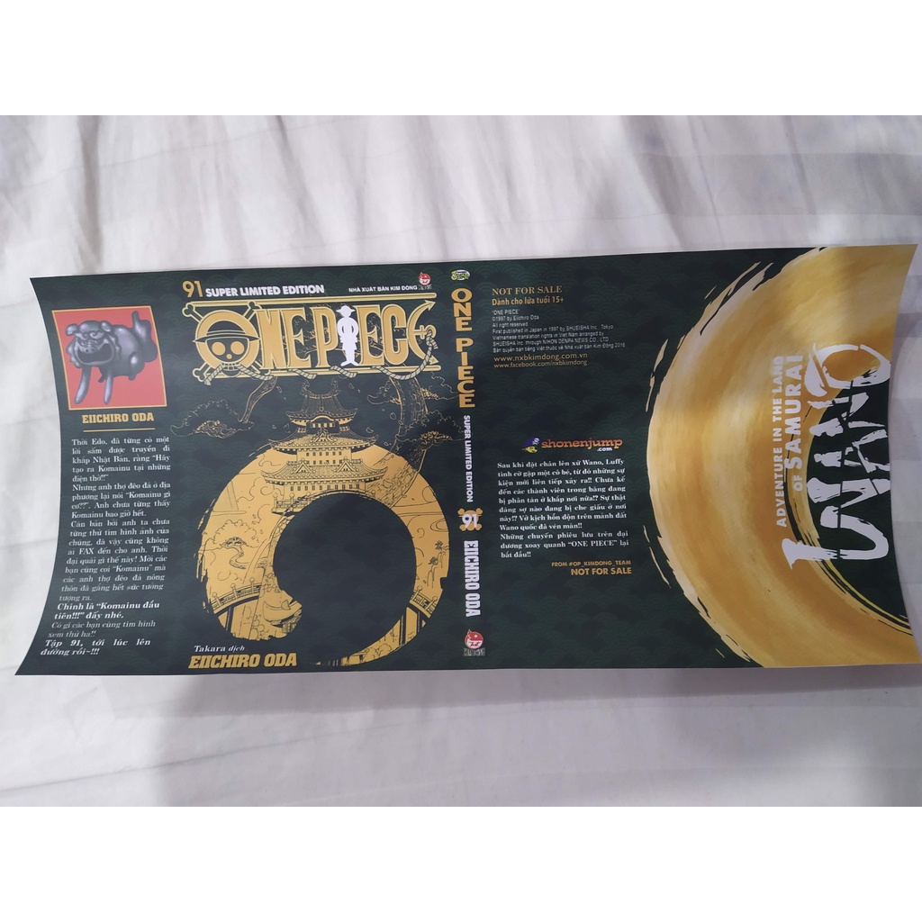 Bìa One piece super limited 80-1-91-100