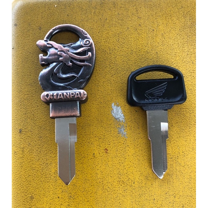 Phôi chìa khoá xe HONDA ngắn độ cán chìa hình đầu RỒNG giả cổ ( 1 chìa )