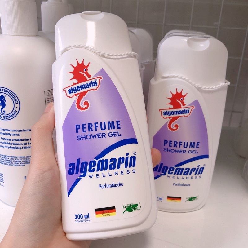 Sữa Tắm Cá Ngựa Algemarin Đức 300Ml (dạng vuông)