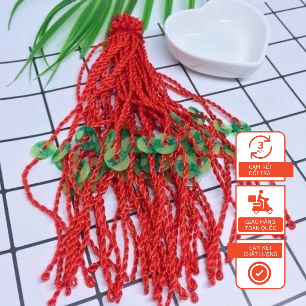 Combo 3 Vòng Tay Chỉ Đỏ May Mắn