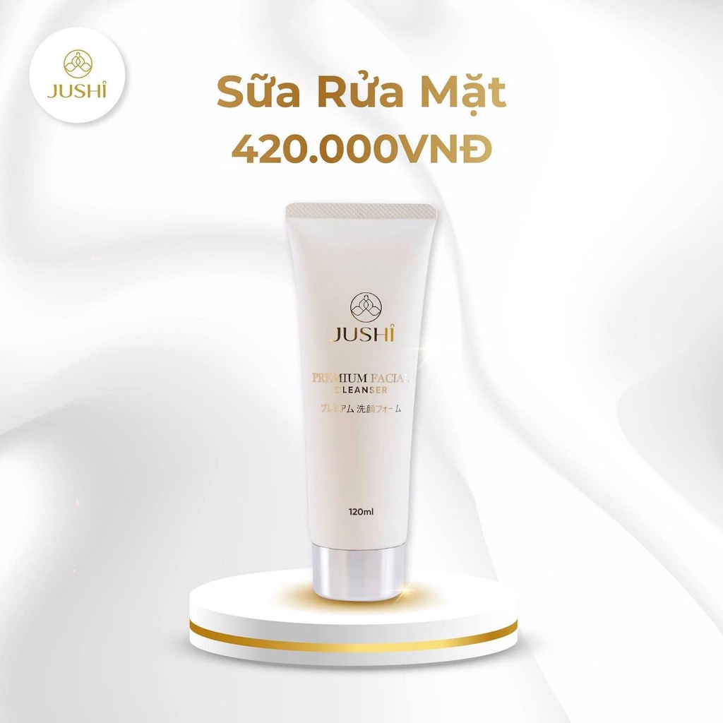 Sữa rửa mặt Jushi dịu nhẹ, ngừa mụn 50ml
