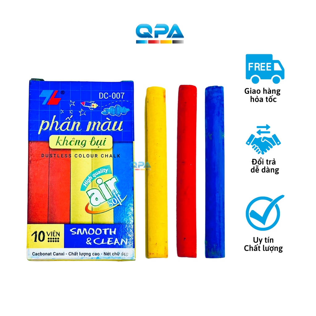 Phấn màu không bụi Thiên Long DC-007