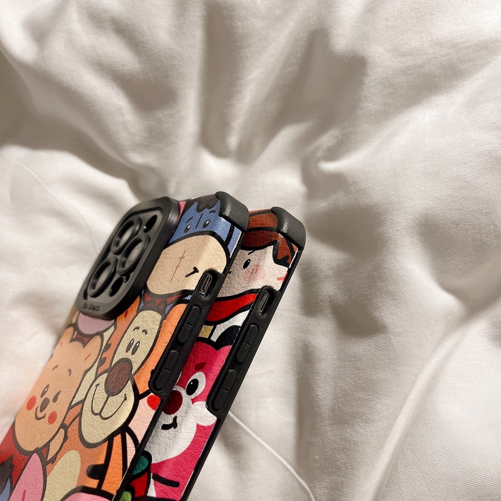 Ốp Điện Thoại TPU Dẻo Họa Tiết Hoạt Hình Dễ Thương Cho iPhone 11 14 13 12 PRO X XR XS MAX XSMAX 6 6s 6splus 7 8 plus