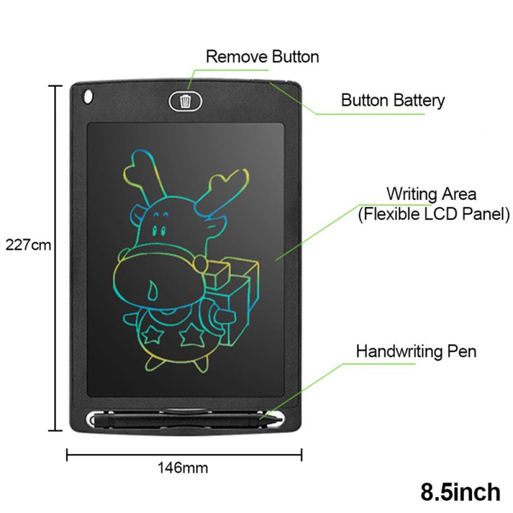 Bảng Vẽ Kỹ Thuật Số LCD 6.5 / 8.5 / 10 / 12inch M6P5 Dành Cho Trẻ Em