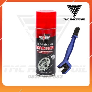 Combo dưỡng sên Thunder Chain Lube 400ml