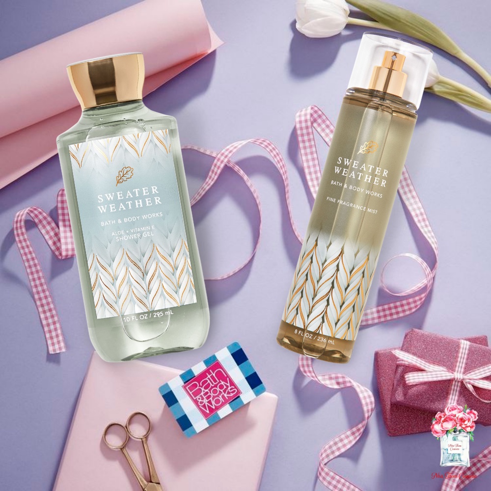Xịt Thơm Toàn Thân Bath & Body Works Sweater Weather Giúp Khử Mùi Cơ Thể 236ml